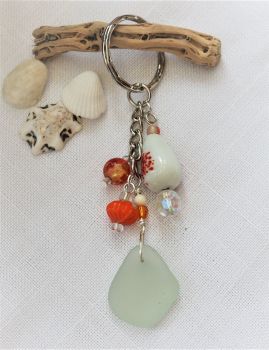 Orange and white