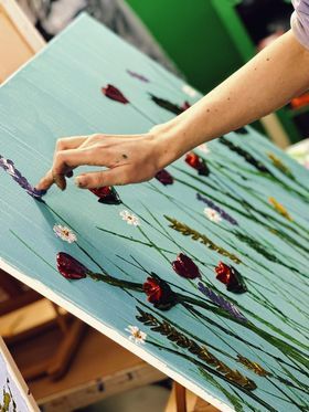 Painting Fabulous Flowers - with Acrylics