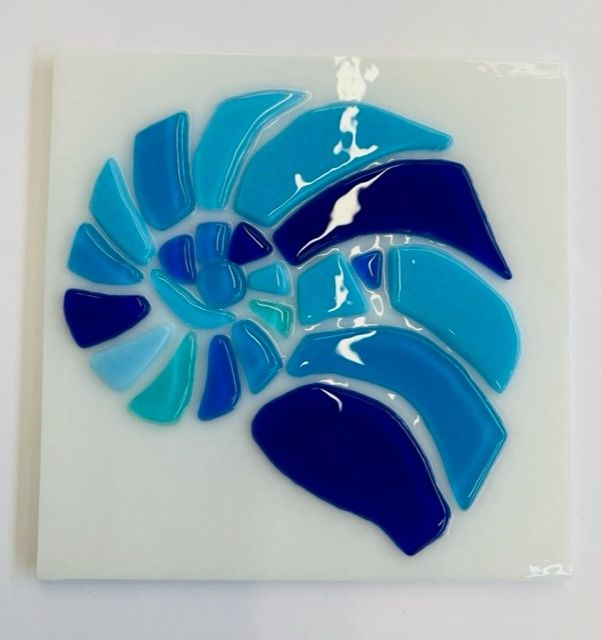 Fused Glass Mosaic Tile
