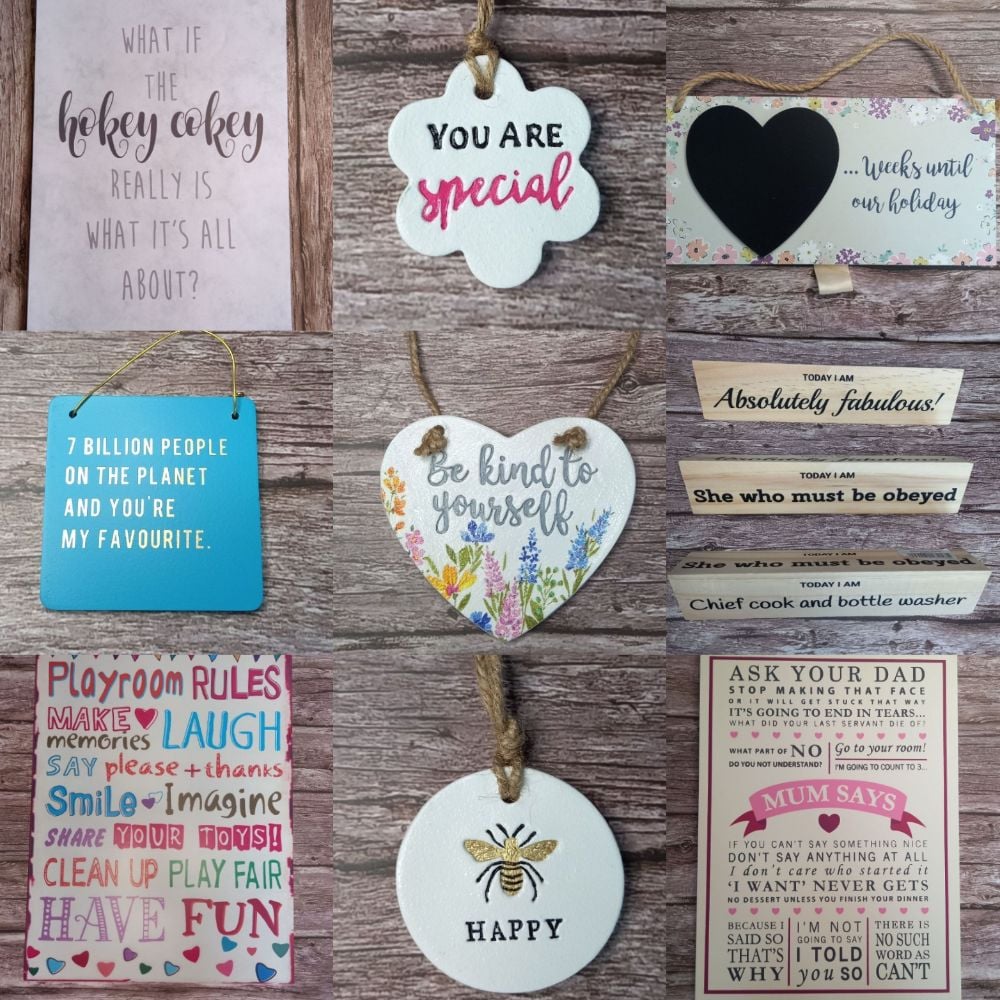 Plaques, Signs & Magnets
