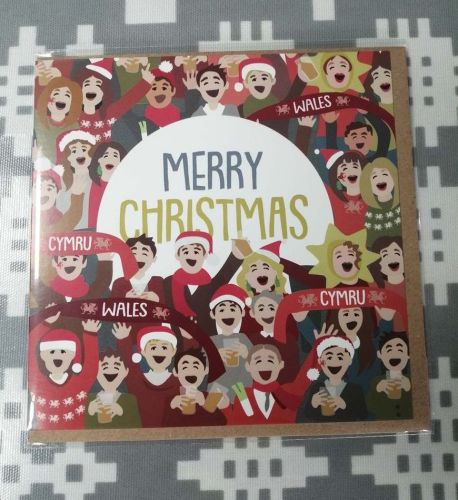Merry Christmas Card - Welsh Supporters