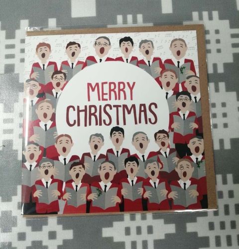 Merry Christmas Card - Welsh Choir