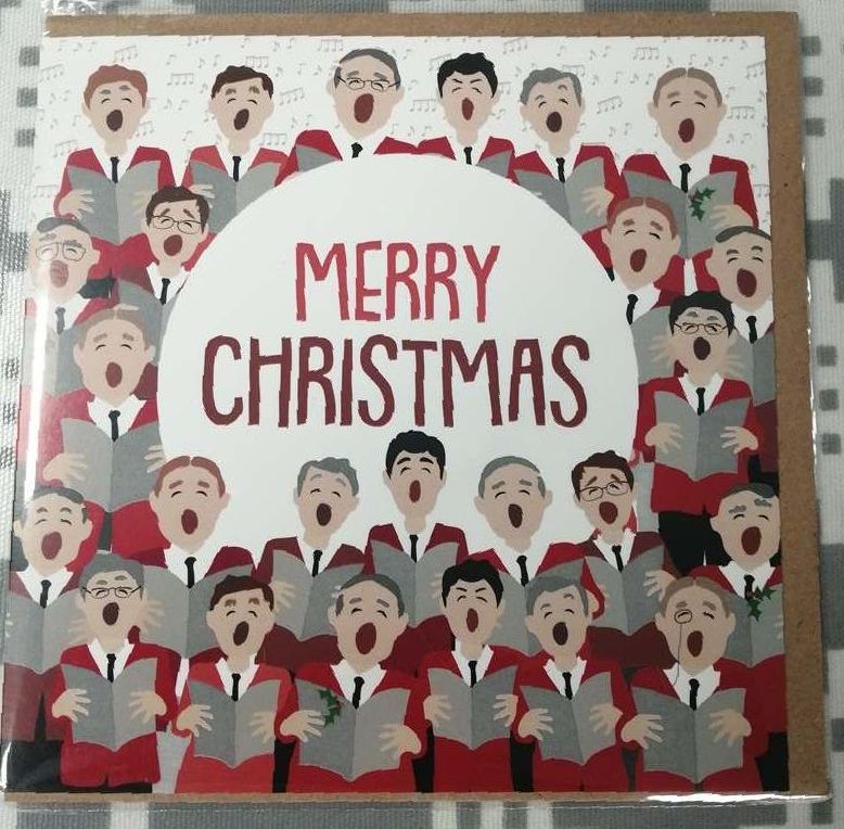 Merry Christmas Card - Welsh Choir