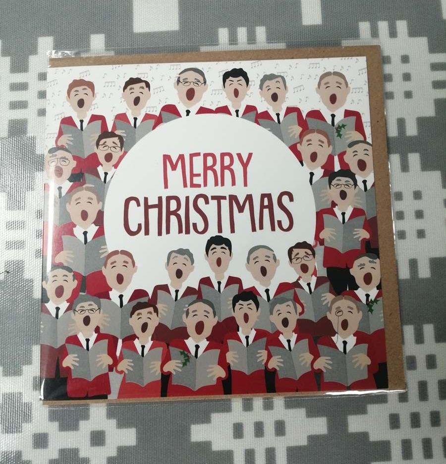 Merry Christmas Card - Welsh Choir