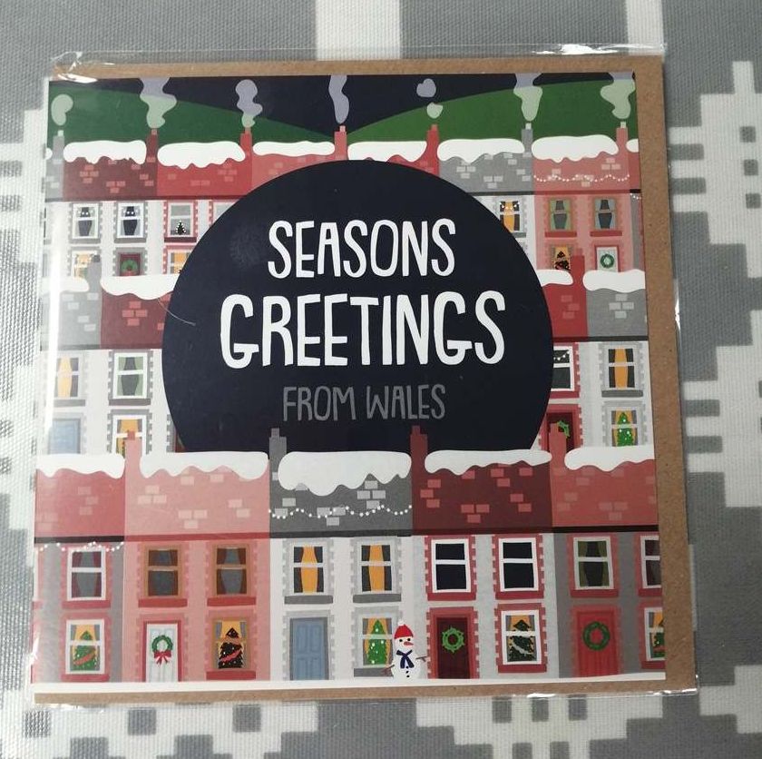 Merry Christmas Card - Seasons Greetings