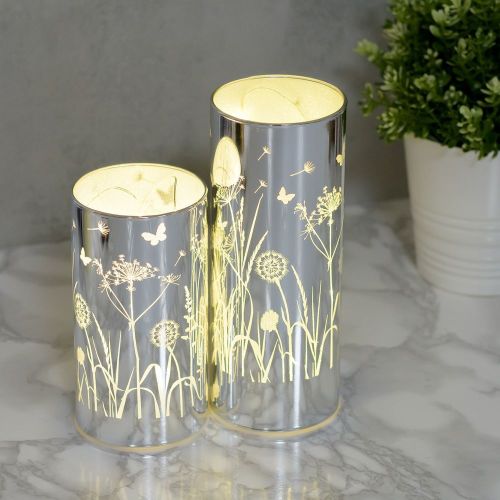 LED Glass Flower Tubes