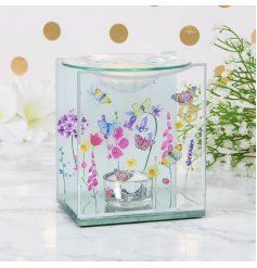 Oil/Wax Burner - Butterfly Garden