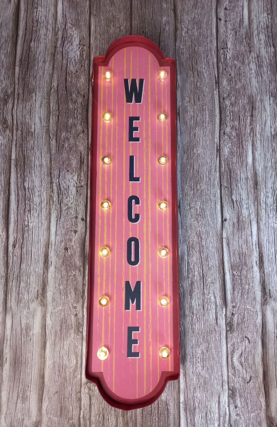 LED Welcome Sign