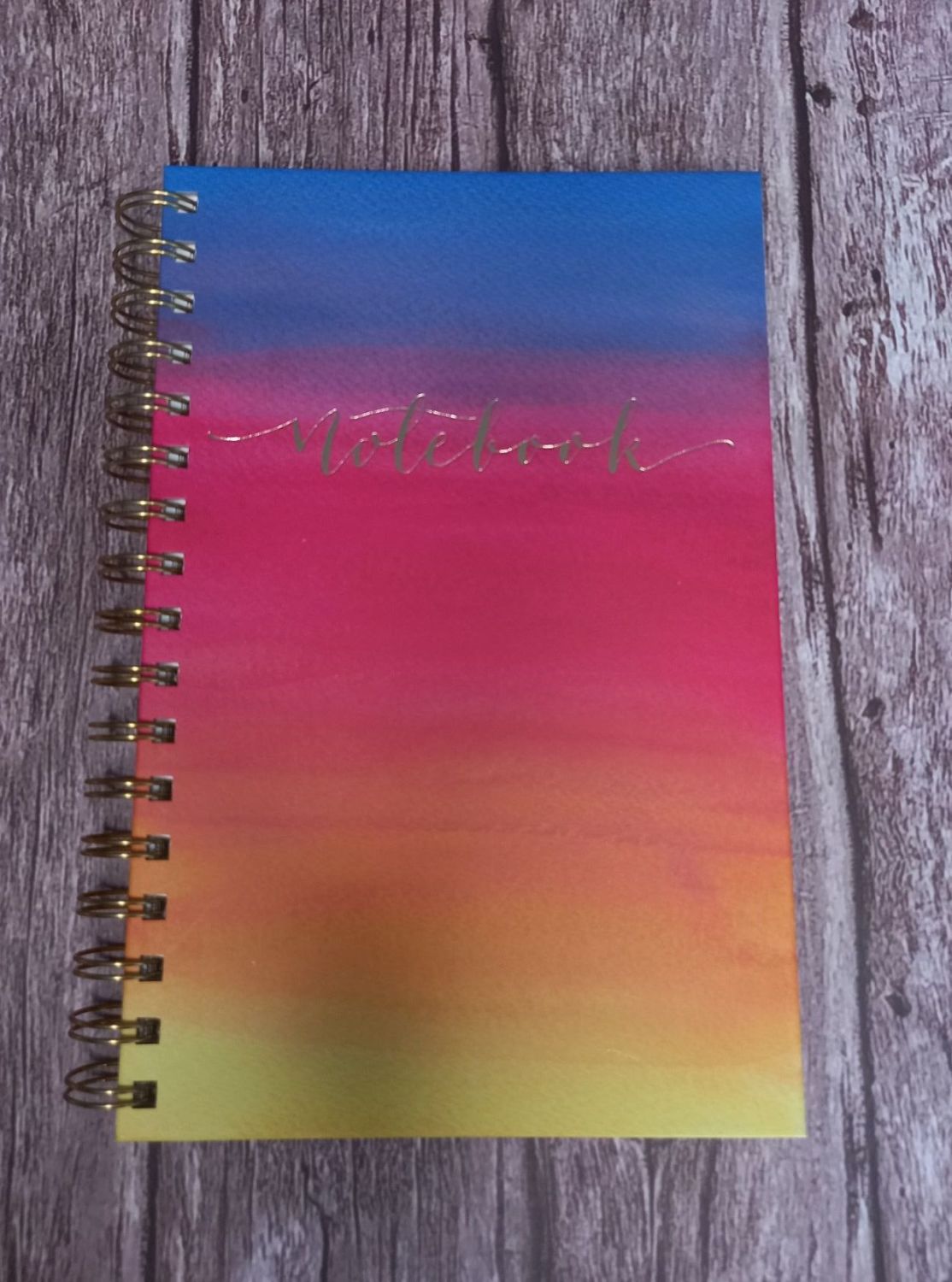 Notebook - Watercolour
