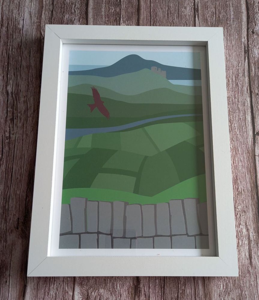 A4 Wales is the Land of My Fathers Print