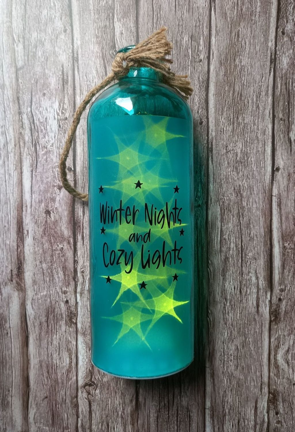 Stars in a Jar - Blue Large Winter Nights