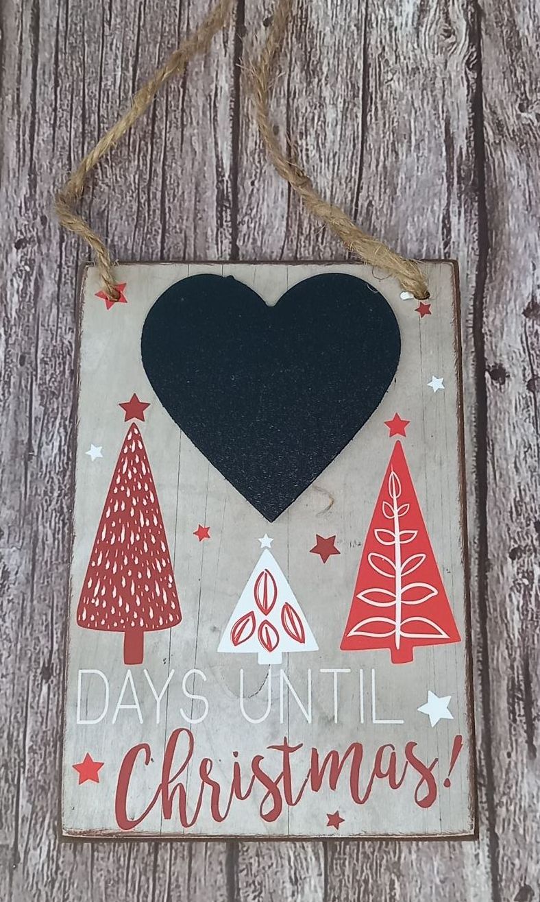 Christmas Tree Heart Countdown