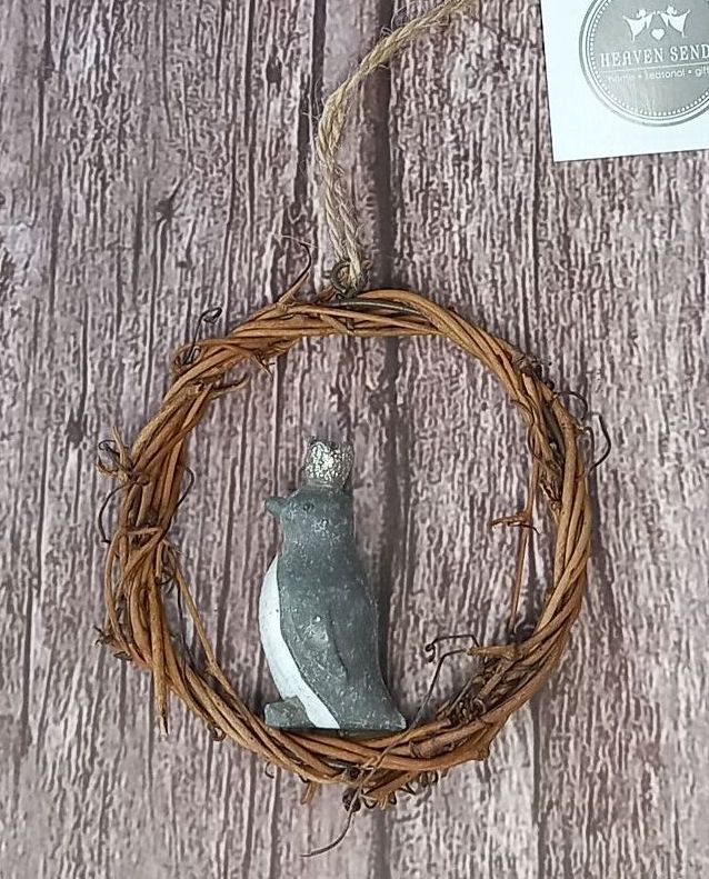 Resin Hanging Penguin Decoration