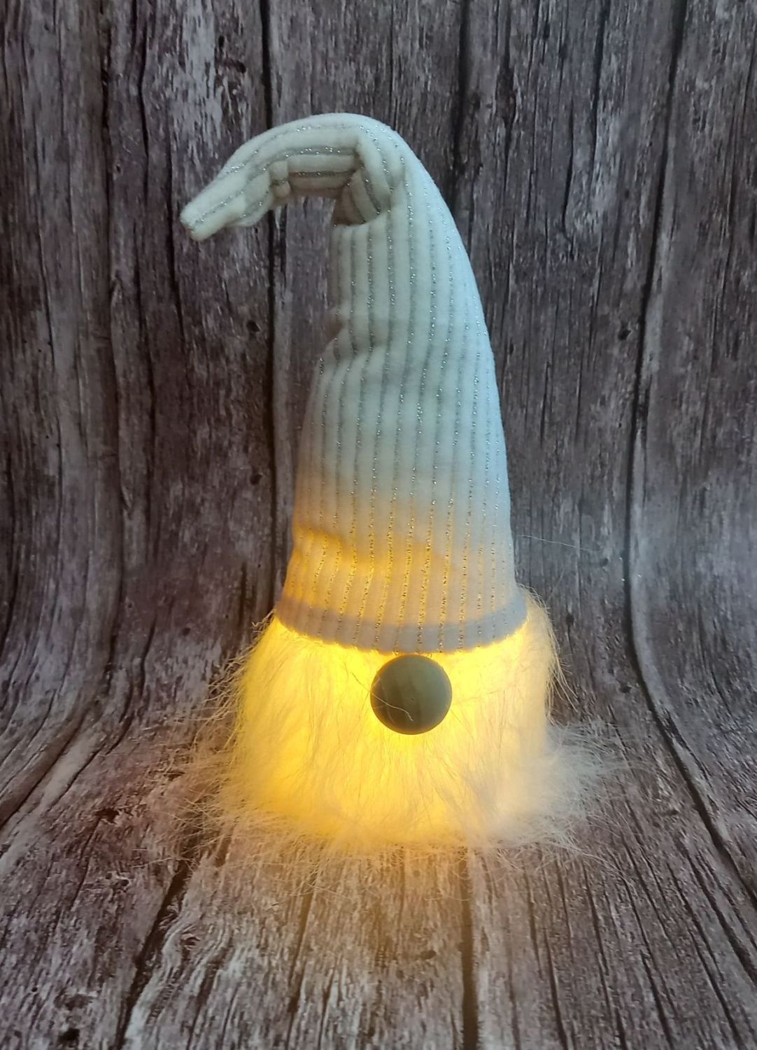 Gonk - LED Cream Hat