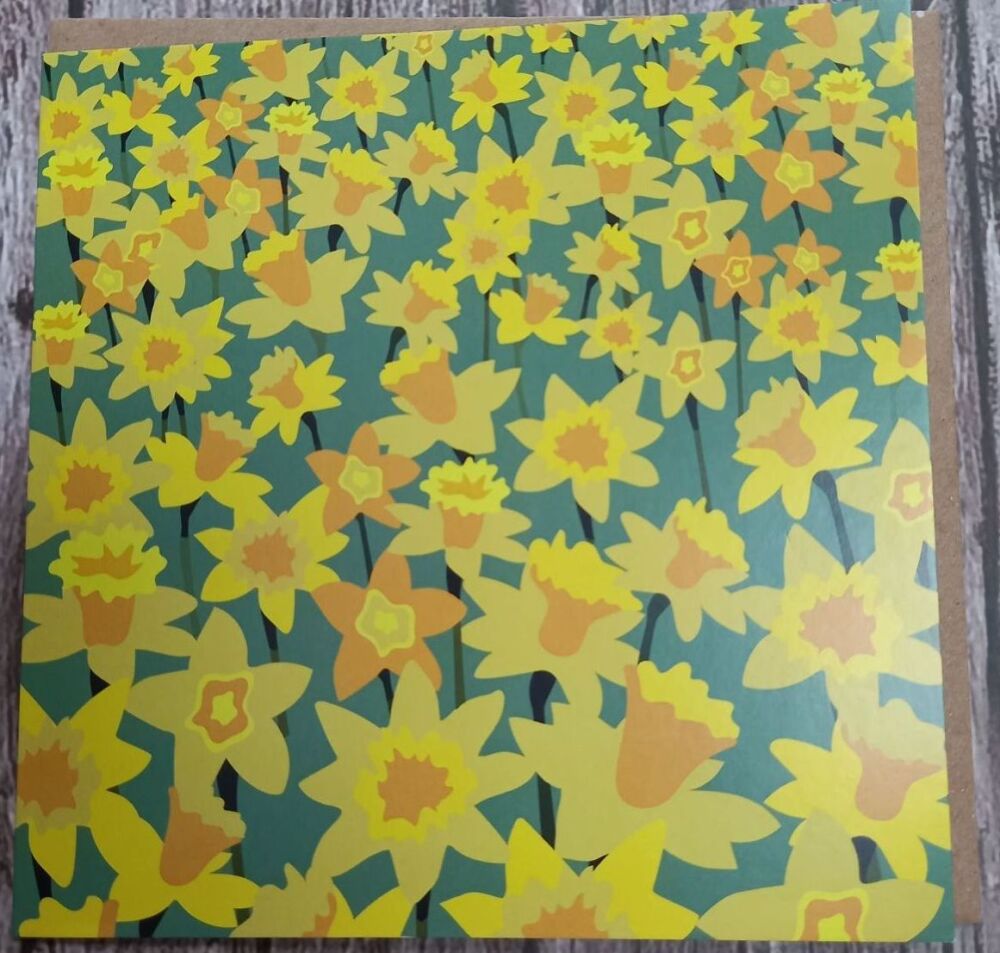 Card - Daffodils