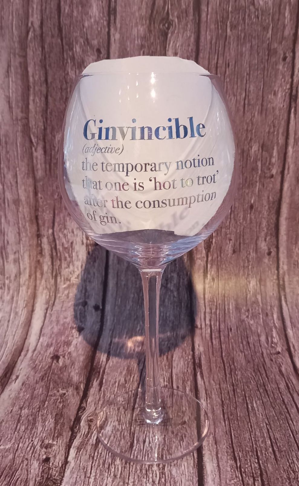 Gin Glass - Ginvincible