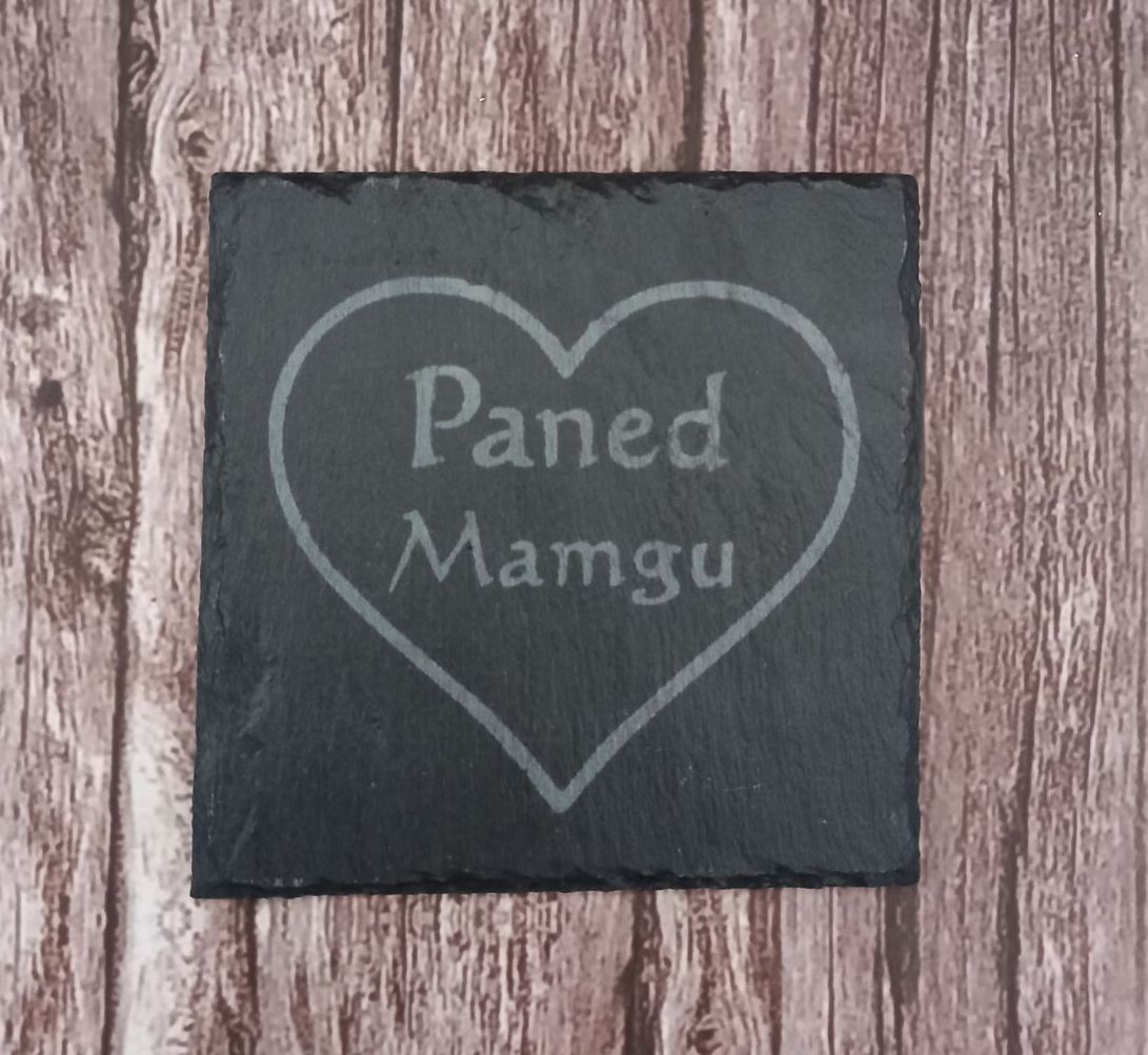 Coaster - Paned Mamgu