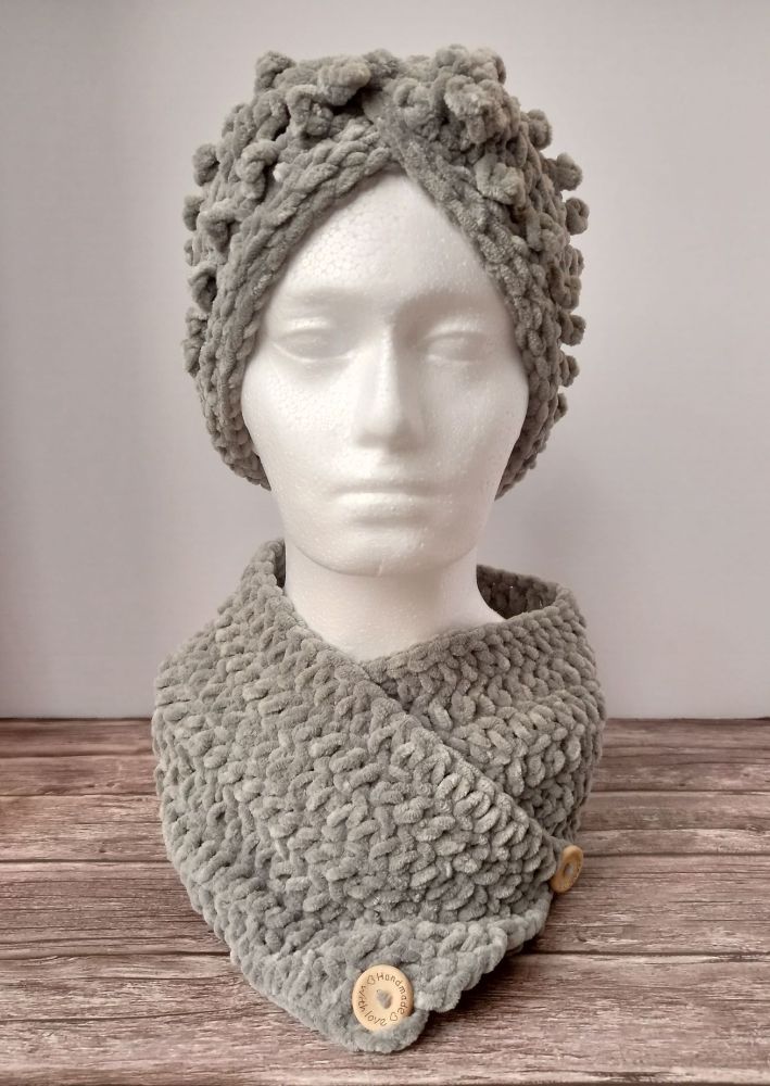 Crochet Set - Grey