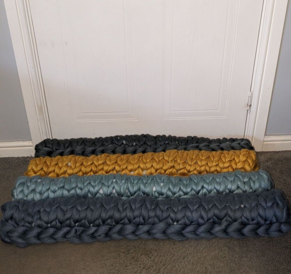 Chunky Wool Draught Excluders