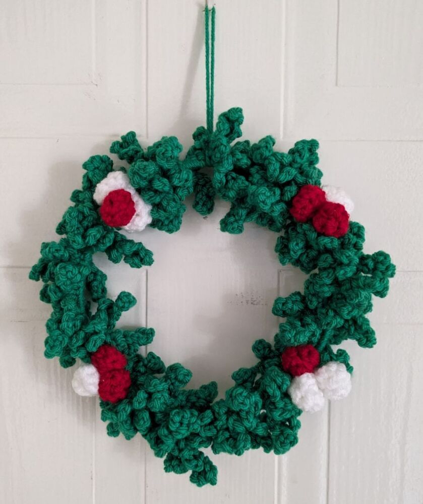 Crochet Wreath  - Small