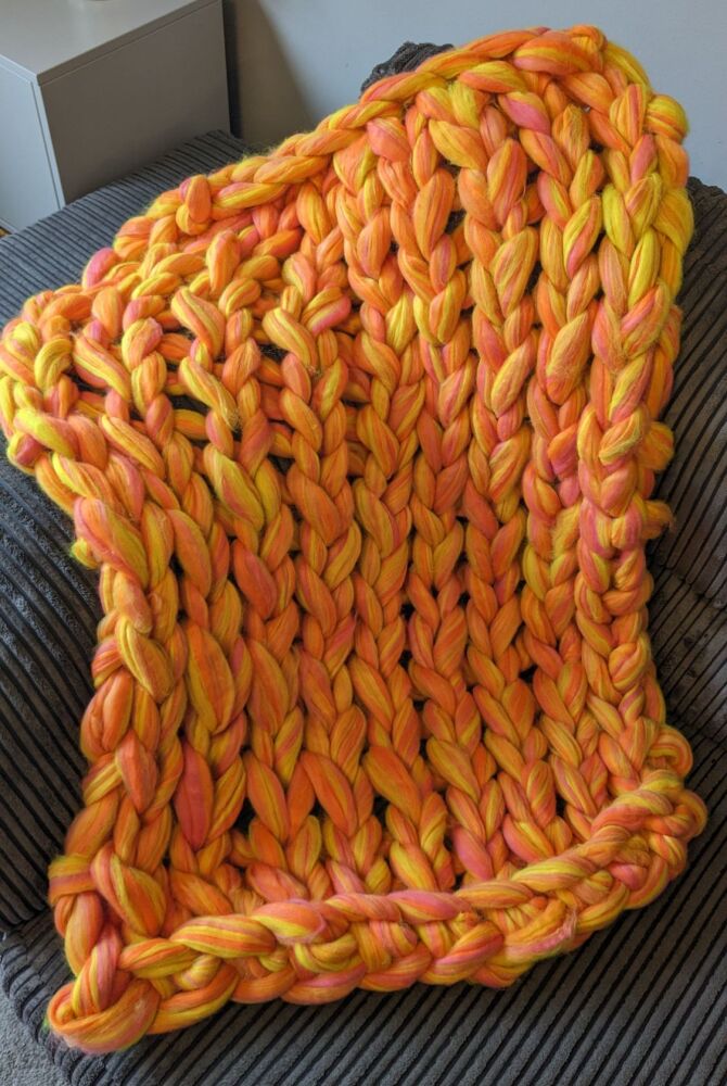 Arm Knit Blanket - Tutti Frutti