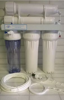 300gpd 5 stage reverse osmosis system with inbuilt 10" refillable di