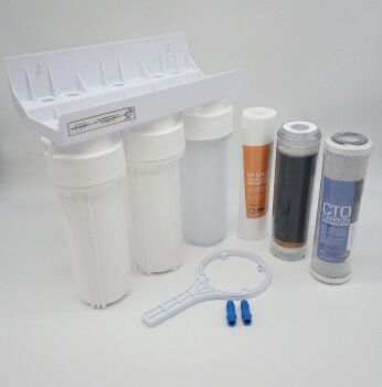 3 stage 10" HMA filter system