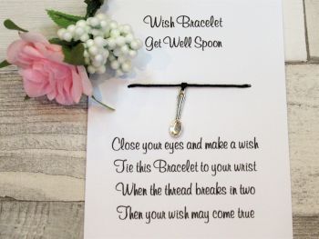 Get Well Spoon Wish Bracelet