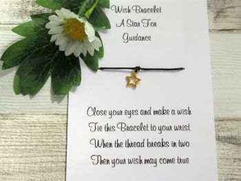 A Star For Guidance Wish Bracelet