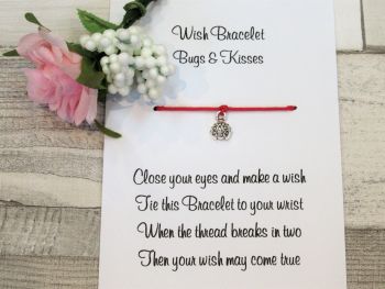 Bugs & Kisses Wish Bracelet
