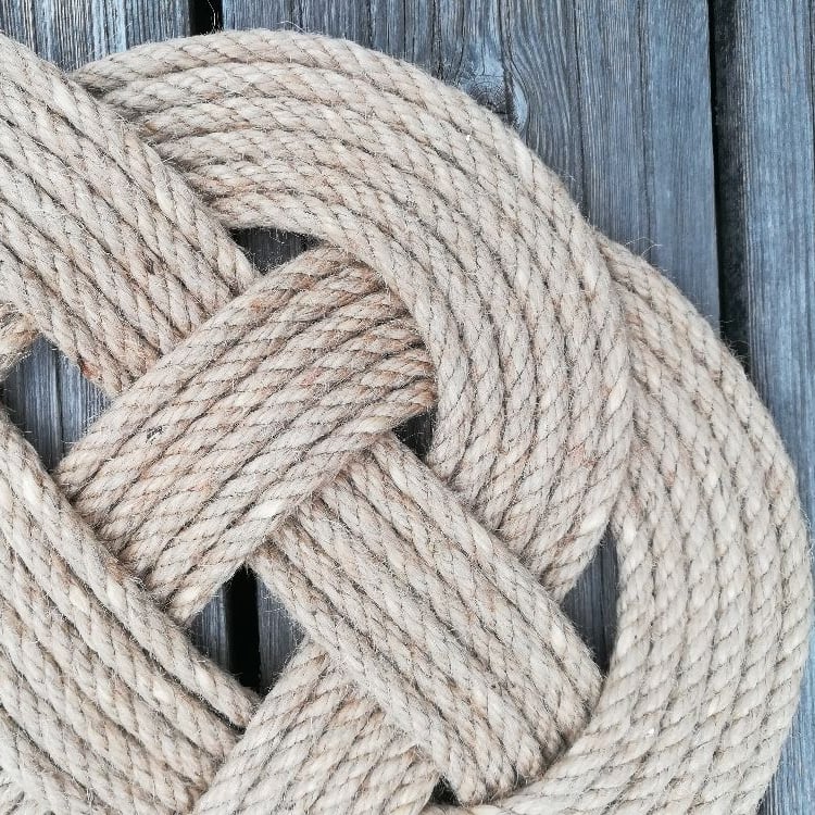 <!--003--> Rope Knot Mats and Coasters