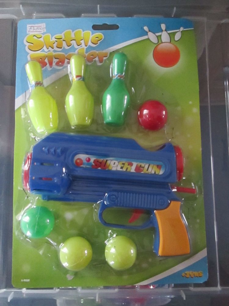 Blue - Skittle Blaster Ball Gun