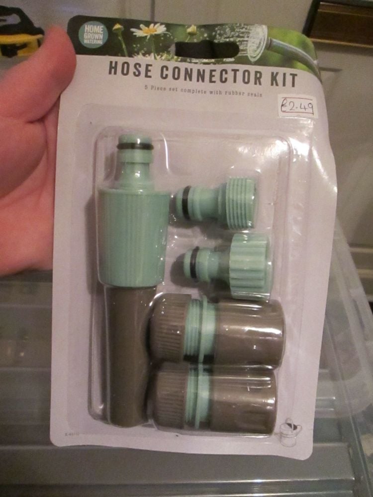 Green Top Hose Connector Kit 5pc - Home Grown Planting