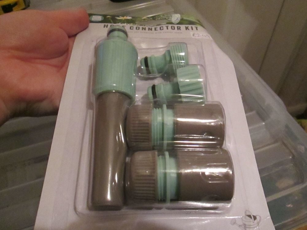 Green Top Hose Connector Kit 5pc - Home Grown Planting
