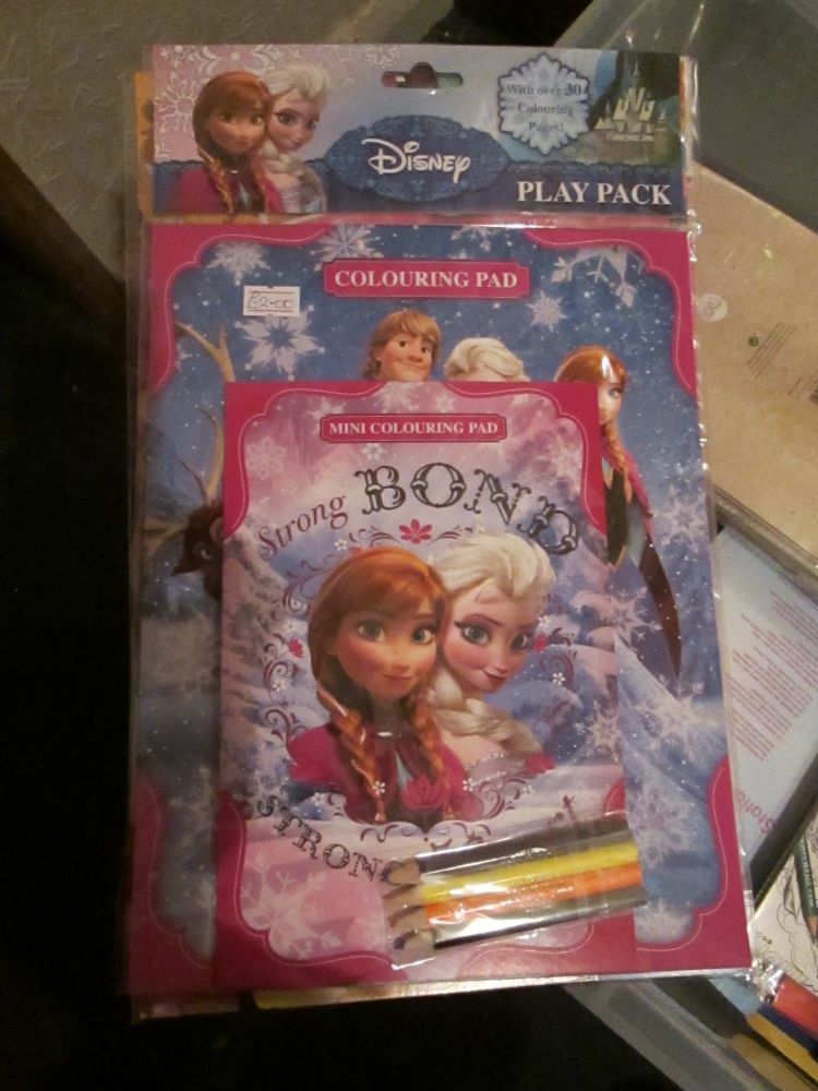 Disney Frozen - Licensed Colouring Play Pack