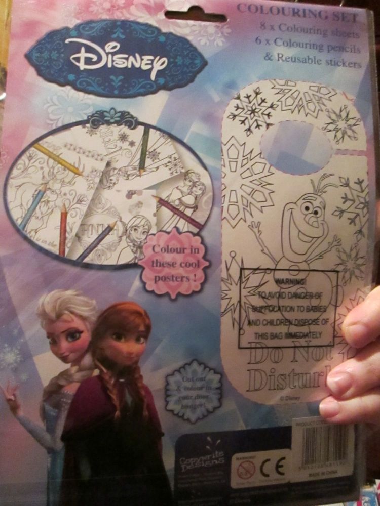 Disney Frozen - Licensed Colouring Set