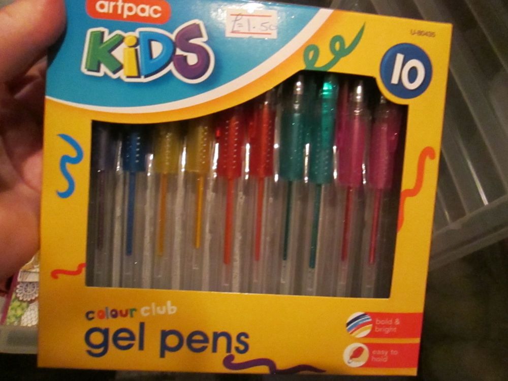 Artpac 10 Glitter Gel Pens