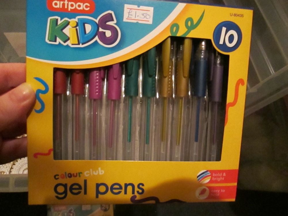 Artpac 10 Metallic Gel Pens