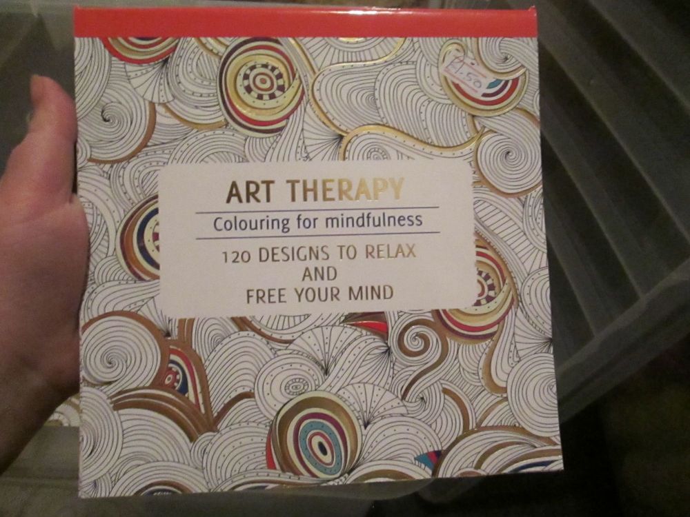 Red 120 Design - Relaxing Therapy - Colouring For Mindfulness