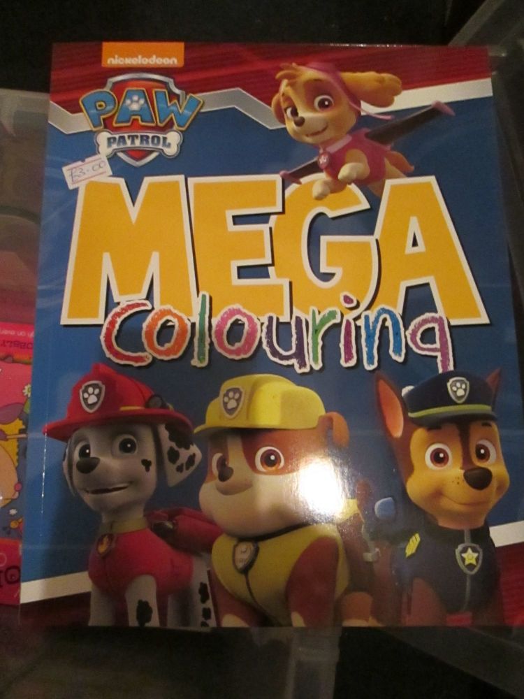 A4 Nickelodeon Paw Patrol - Licensed Mega Colouring Book