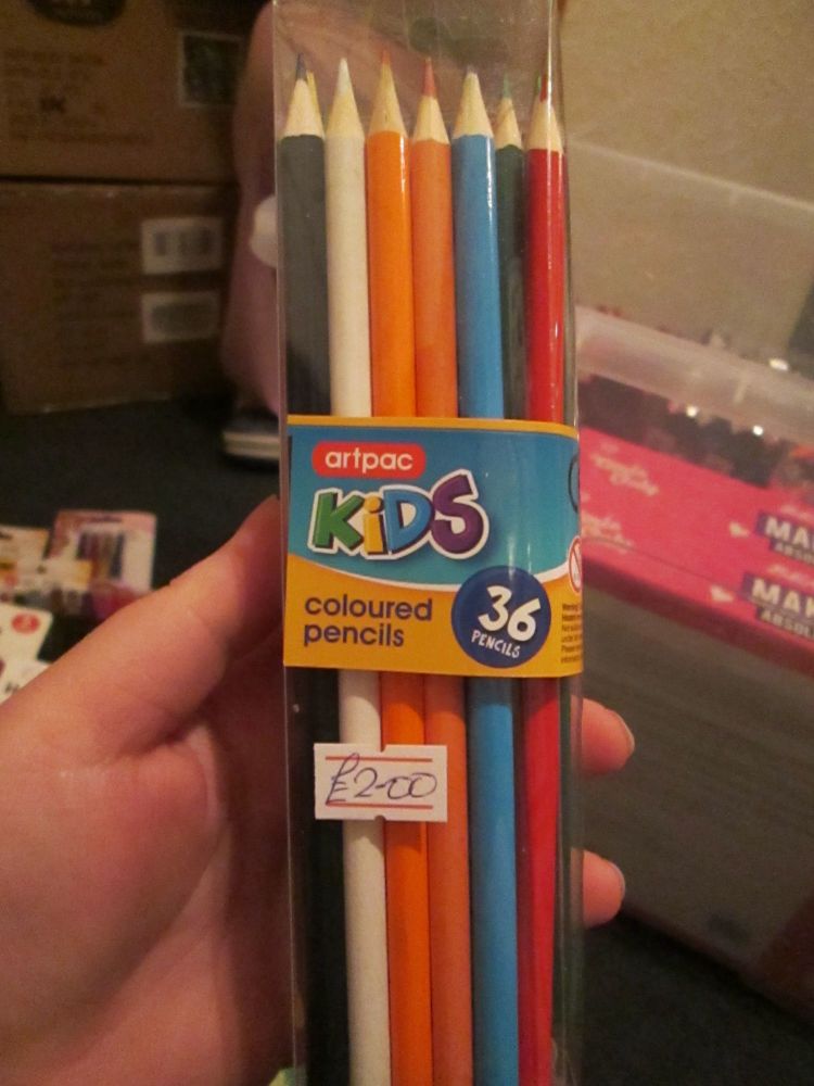 Artpac 36 Coloured Pencils