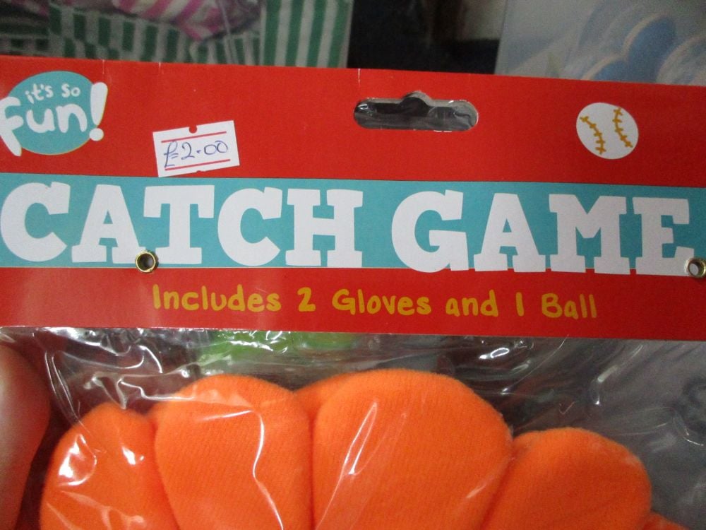 Orange - Two Glove Catch Game - Its So Fun