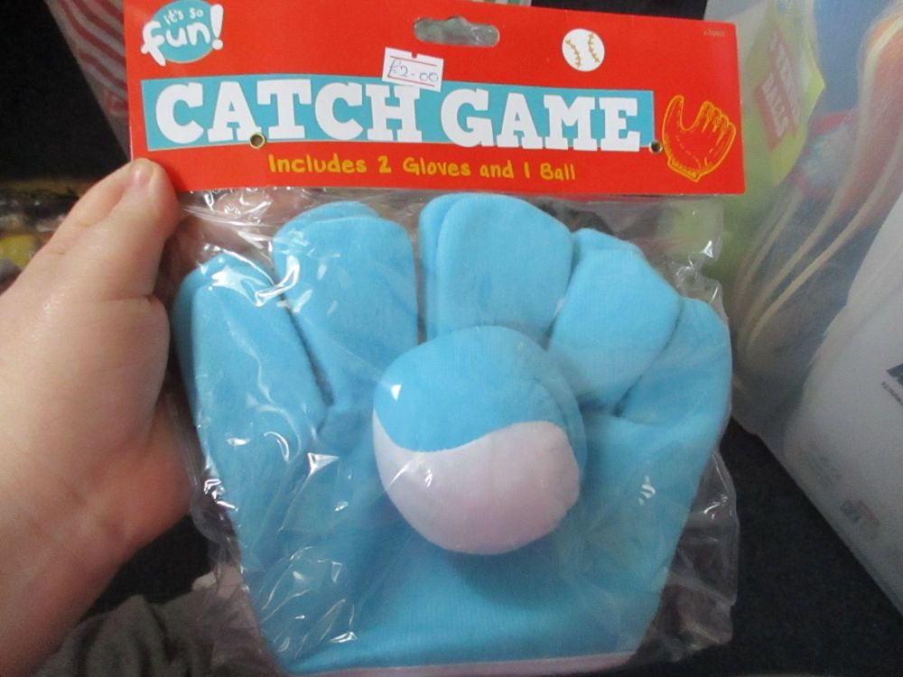 Blue - Two Glove Catch Game - Its So Fun