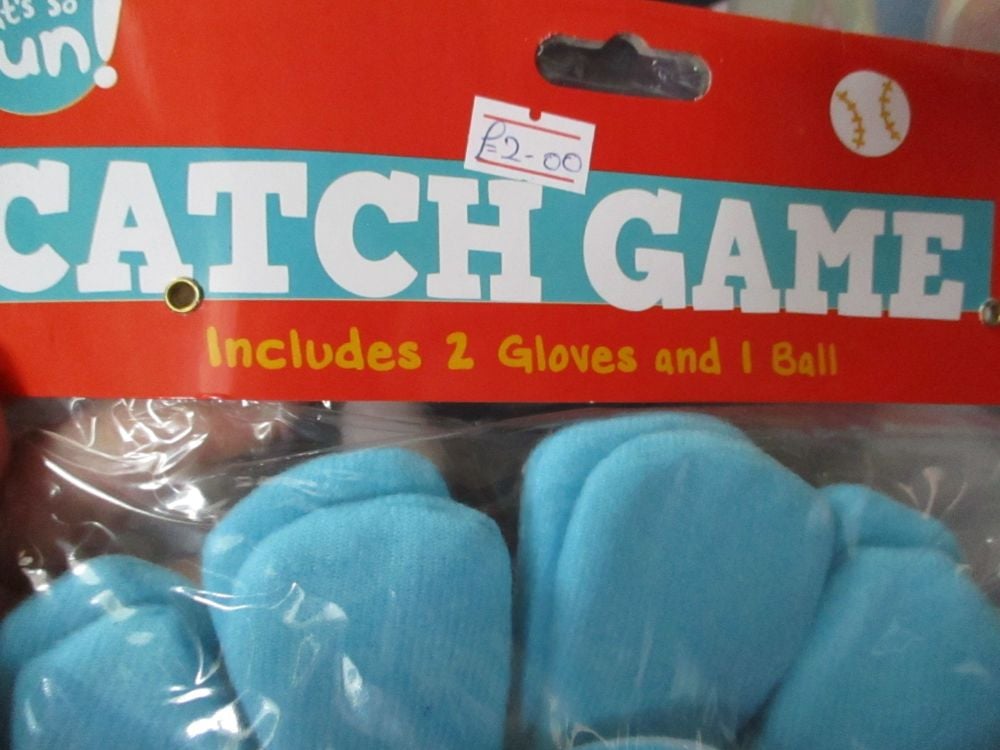 Blue - Two Glove Catch Game - Its So Fun