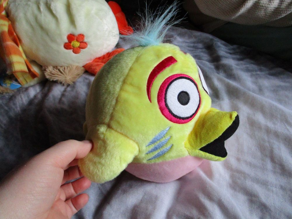 (*)Yellow Bird Brain - Bird Brainz - Soft Toy