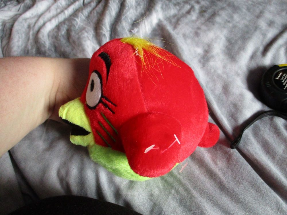 Small Red Bird Brain - Bird Brainz - Soft Toy