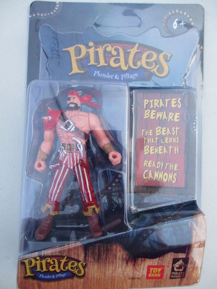 Red Trousered Pirate - Pirates Plunder & Pillage