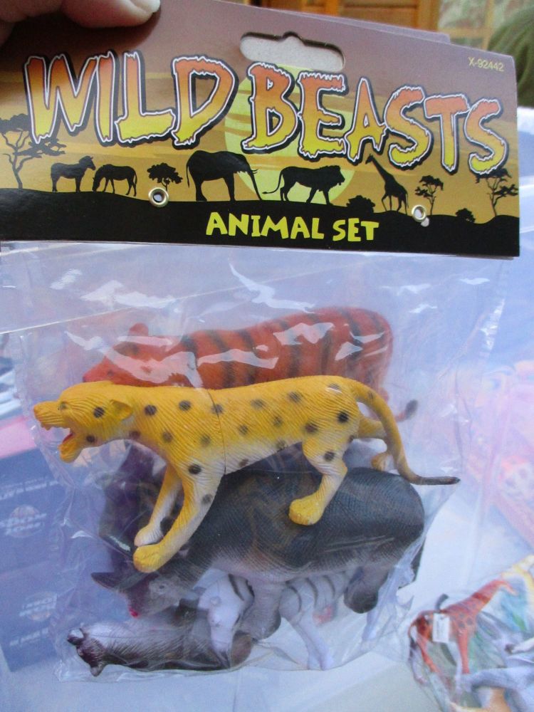 Cheetah Bag - Wild Beasts Playset