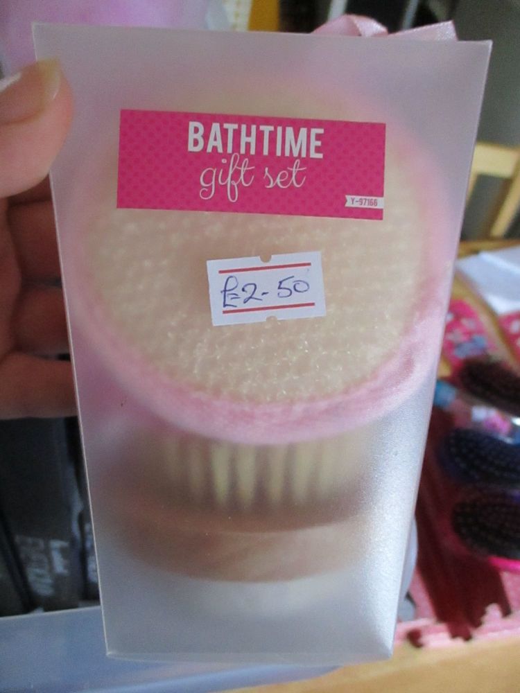 Pink Bathtime Gift Set - Travel Size