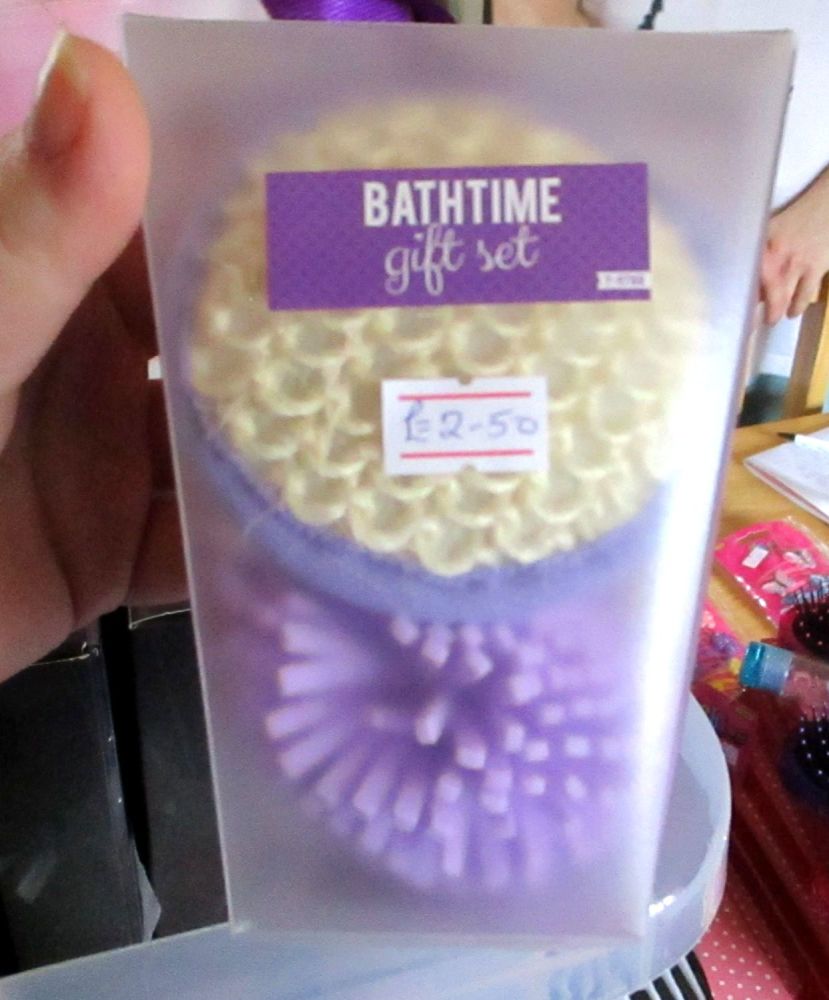Purple Bathtime Gift Set - Travel Size